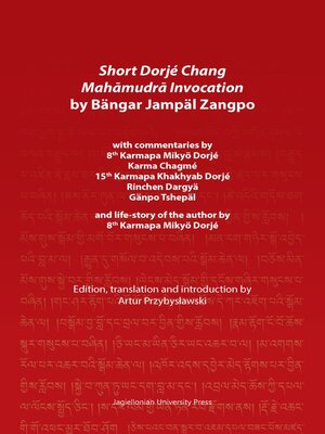 cover image of Short Dorjé Chang Mahāmudrā Invocation by Bängar Jampäl Zangpo